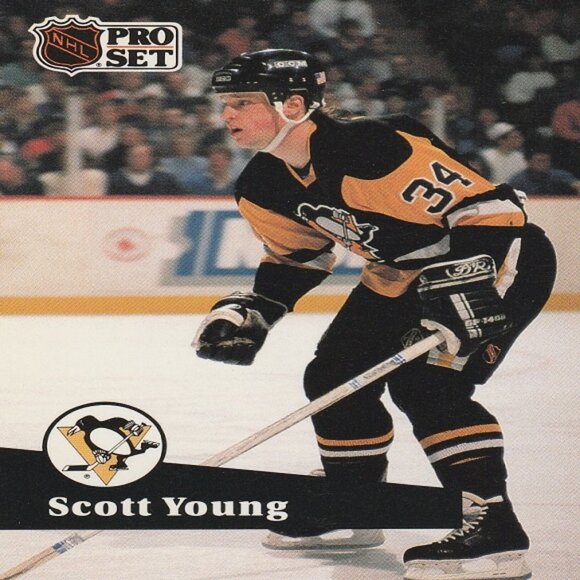 Scott Young Pittsburgh Penguins NHL Hockey Card Collection - 3 Card Set - Picture 4 of 4